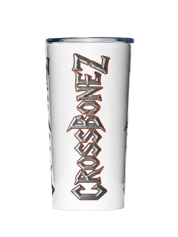 Chrome Stack 20oz Tumbler — CrossBonez product image (1)