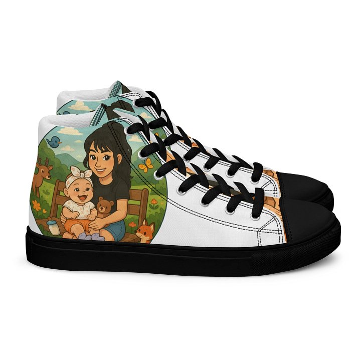 Mommy & Maxine High Top Canvas Shoes product image (2)