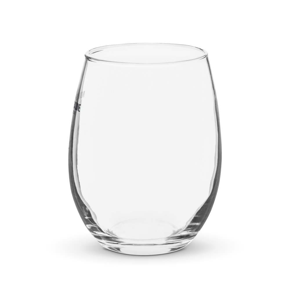 Now Spinning Magazine Wine Glass product image (3)