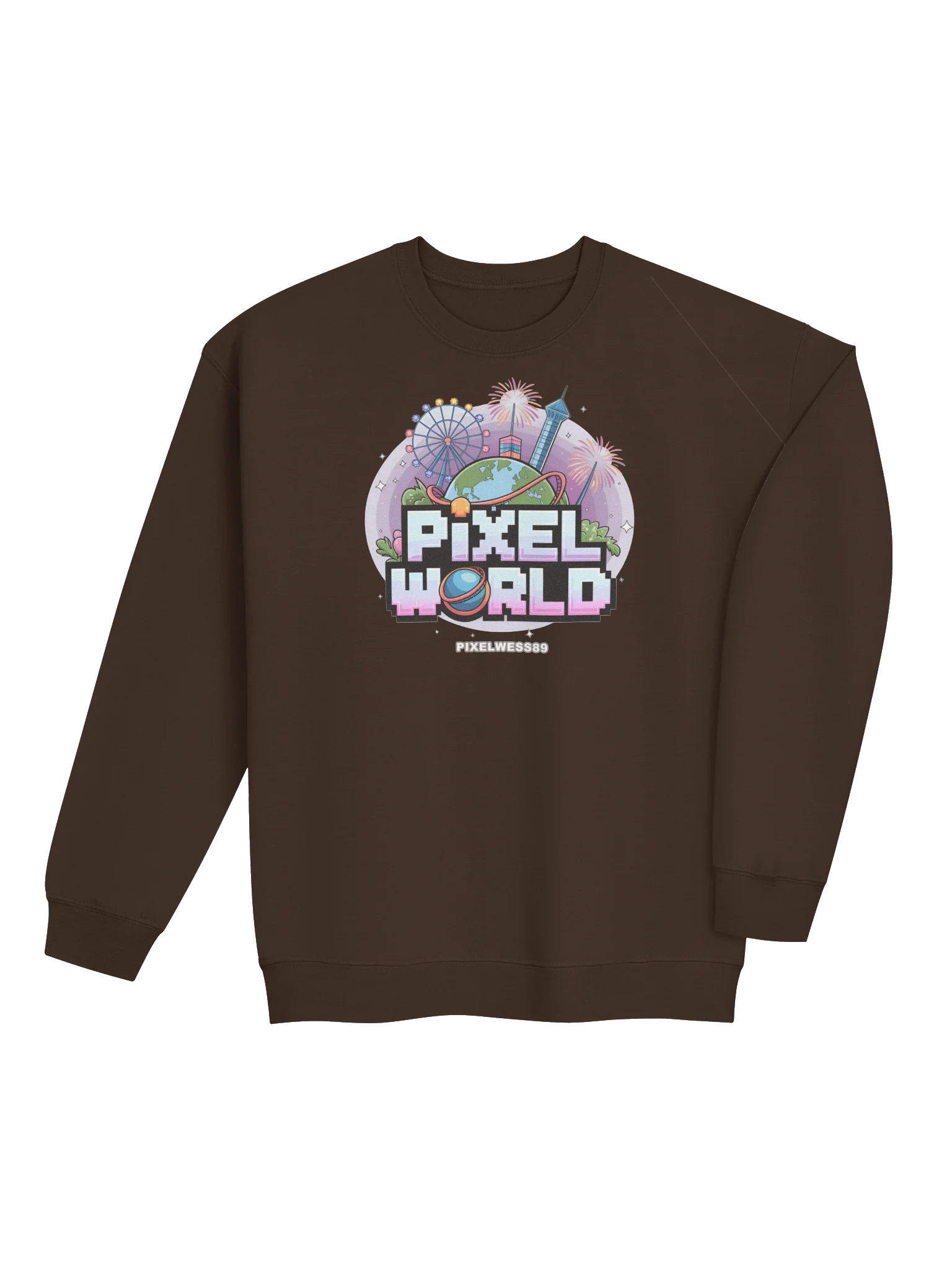 Pixel World Crewneck Sweatshirt product image (30)