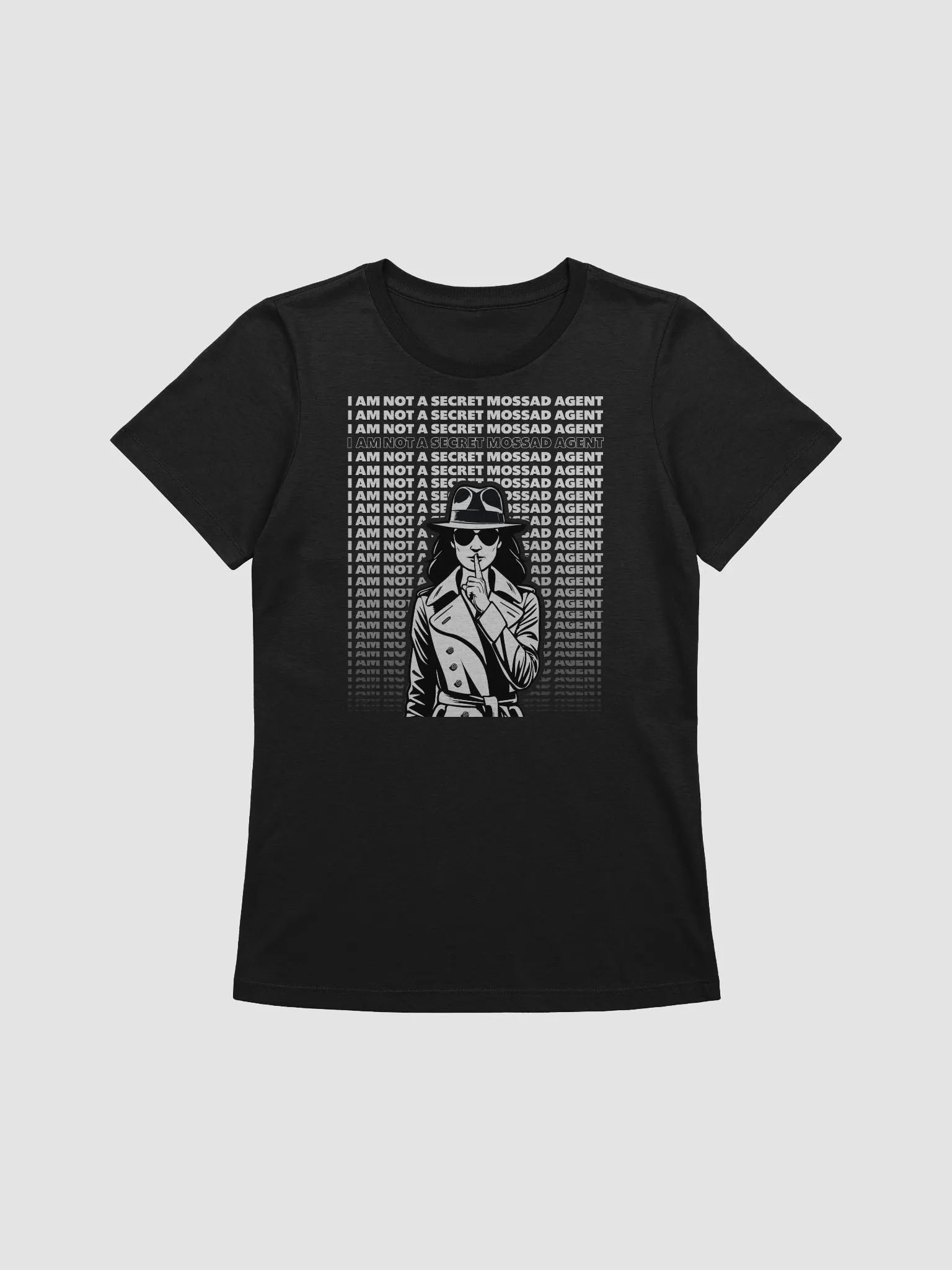 Secret Mossad Woman T-Shirt - Woman Fit product image (2)
