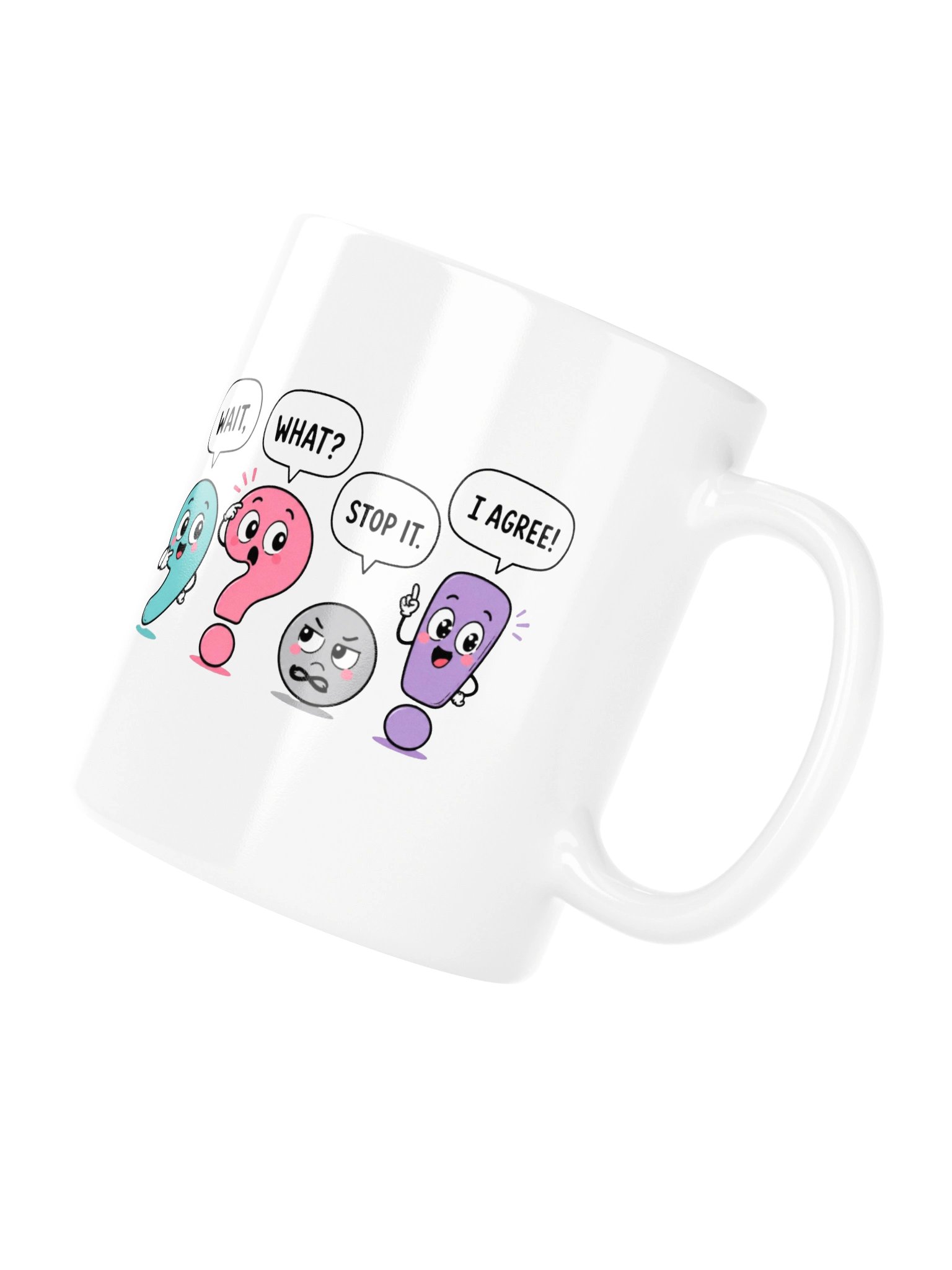 English Grammar Teacher Speak Up Punctuation Mug product image (10)