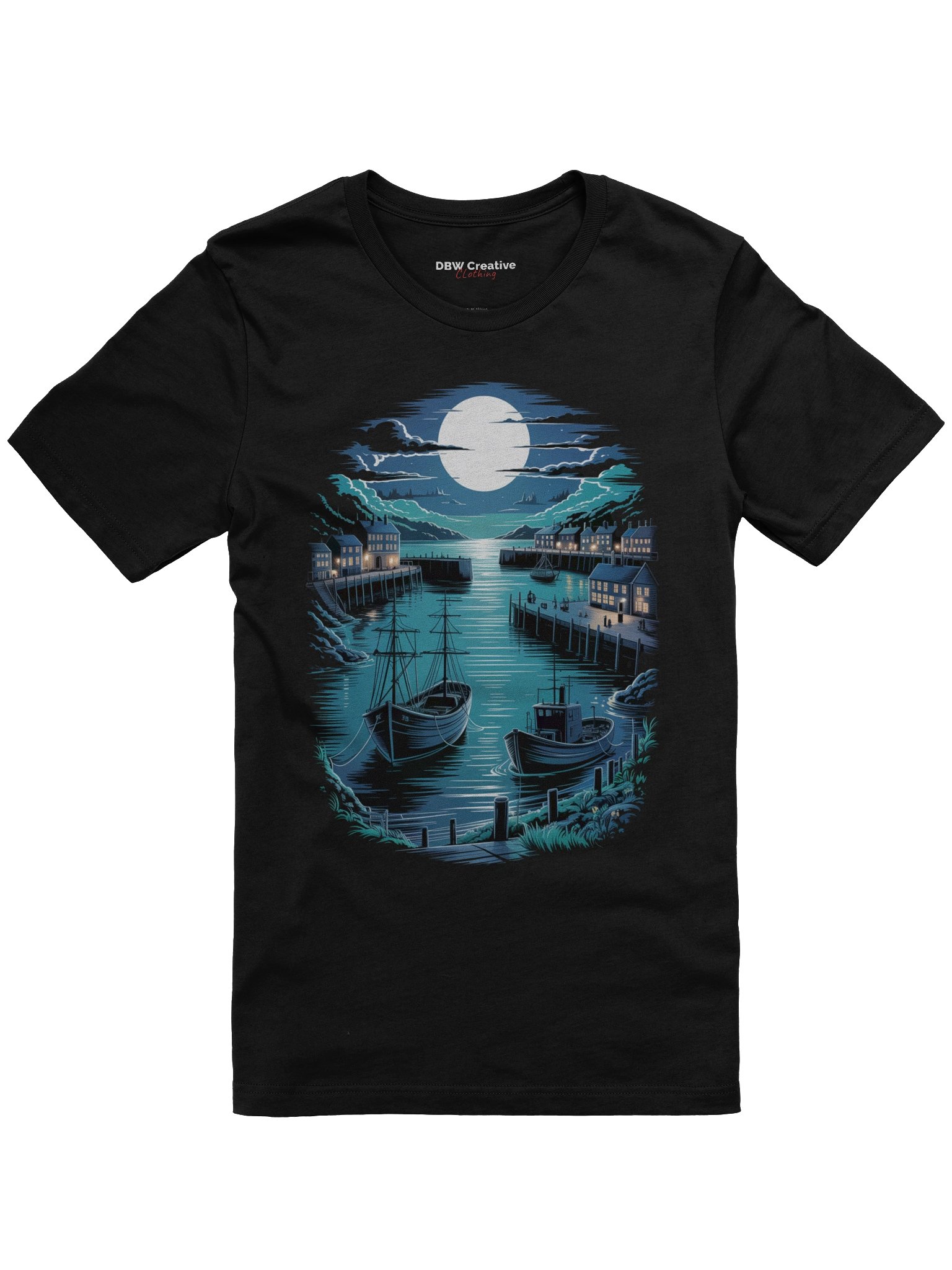 Moonlight Harbour T-Shirt product image (1)