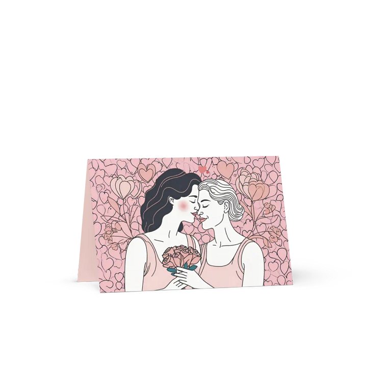 Lesbe Valentines, Purely Love Card product image (1)