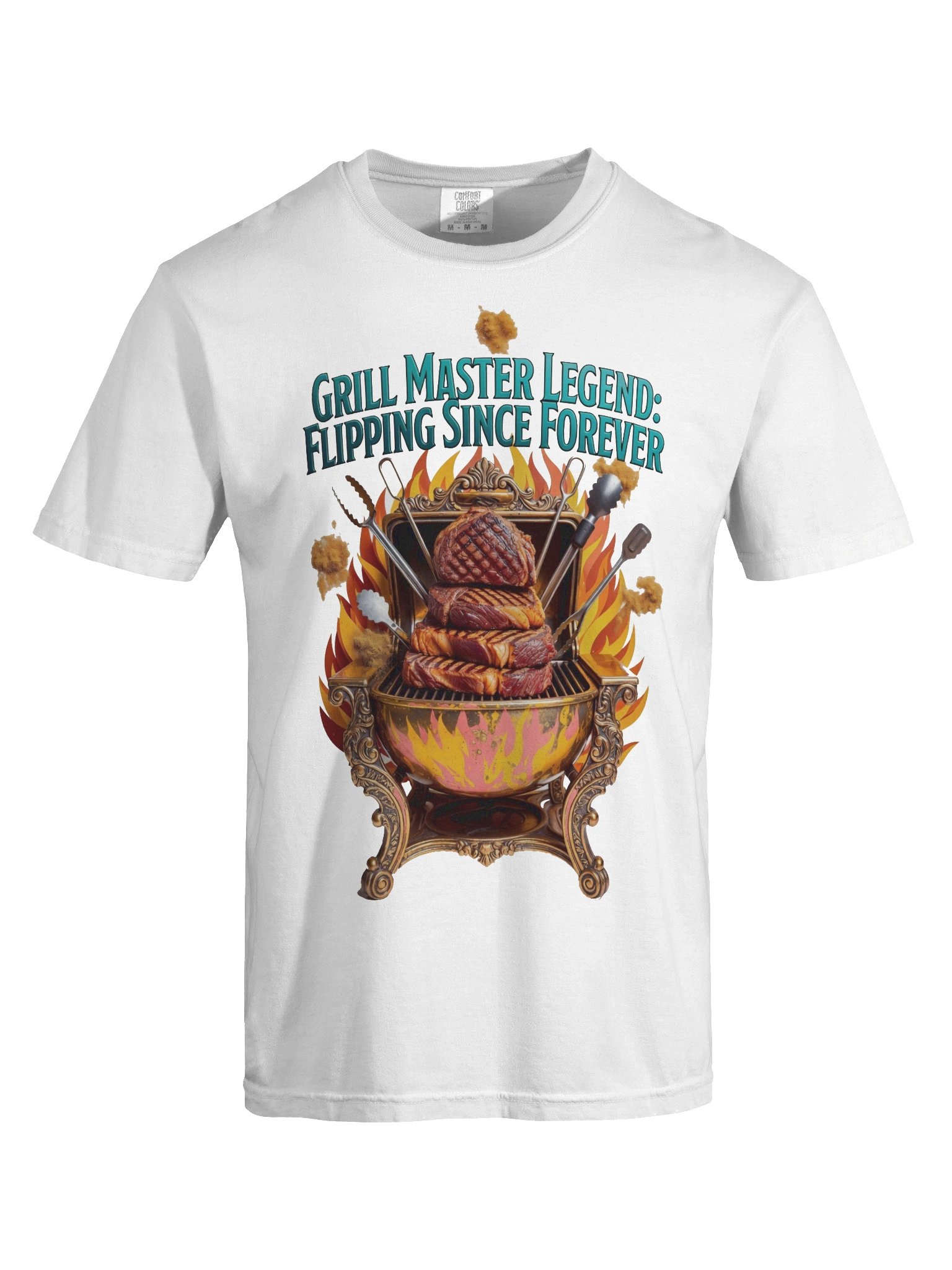 Grill Master Legend T Shirt, Flipping Since Forever Mug, Funny Dad Gift product image (7)