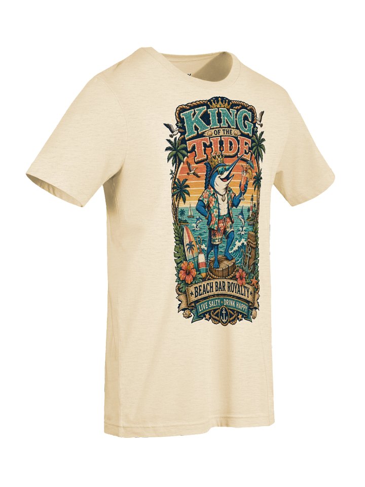 King of the Tide Retro Beach Bar Tee product image (2)