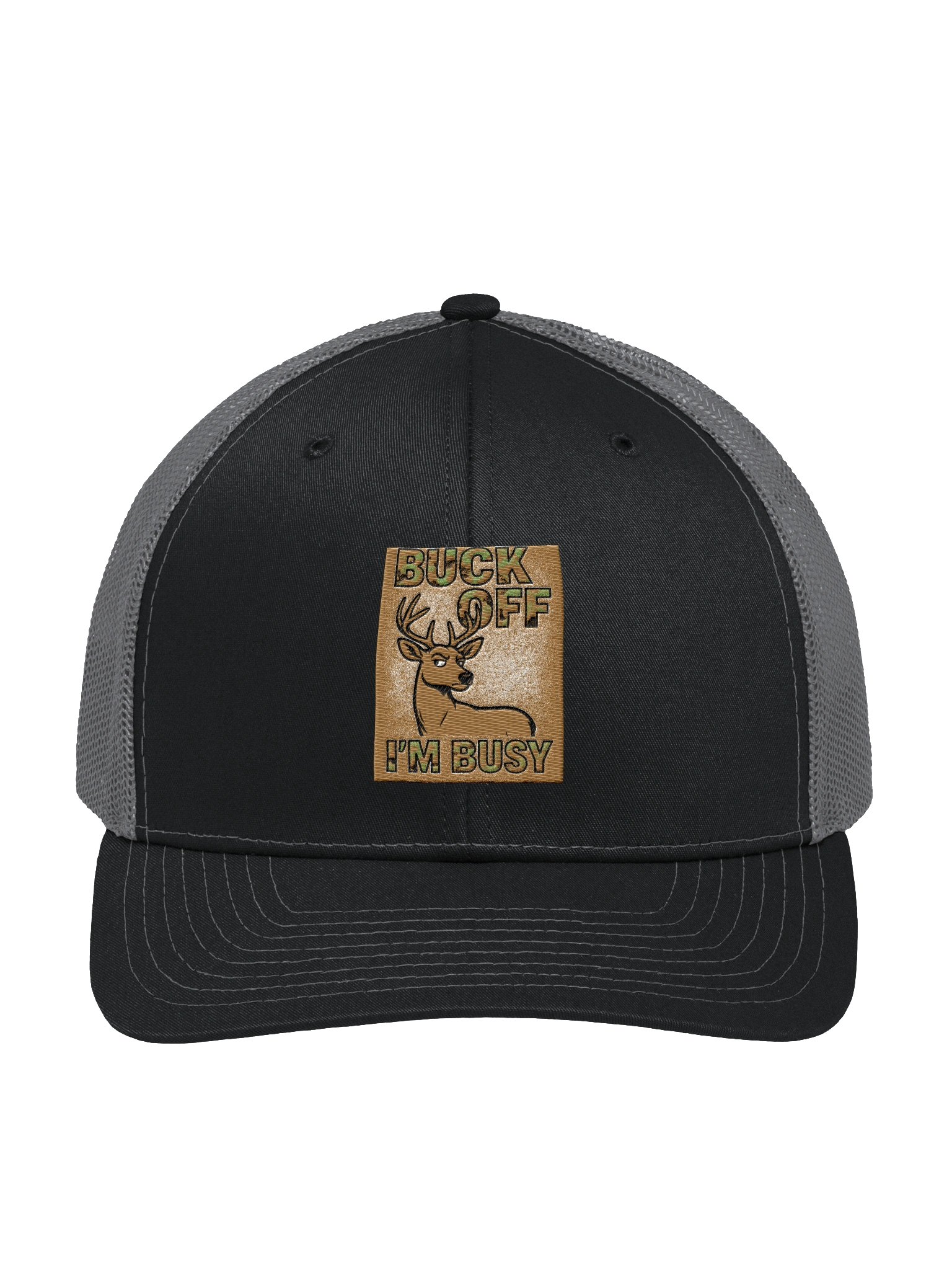 Buck Off Snapback Trucker Hat product image (1)