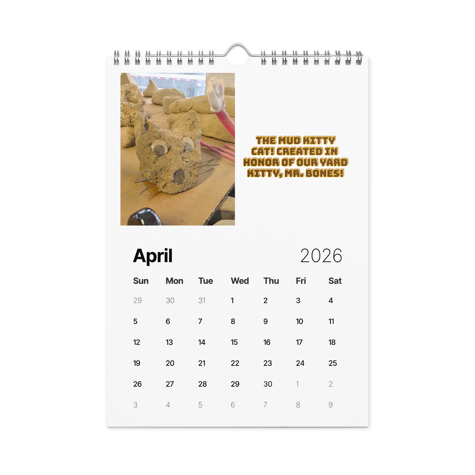 Mud Museum Calendar product image (1)