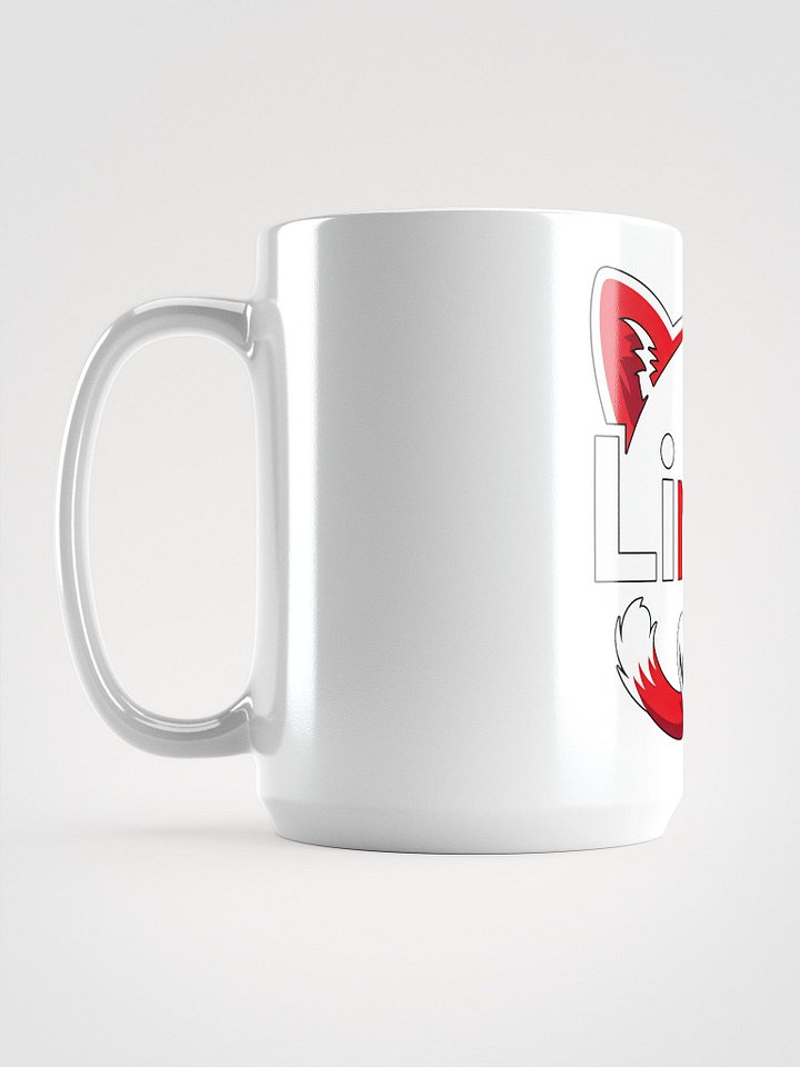 Linkz 'Ears and Tails' White Glossy Mug product image (1)