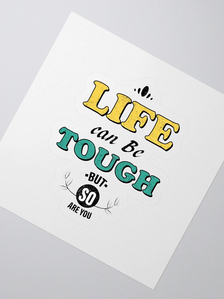 Tough Life Kiss Cut Stickers product image (6)