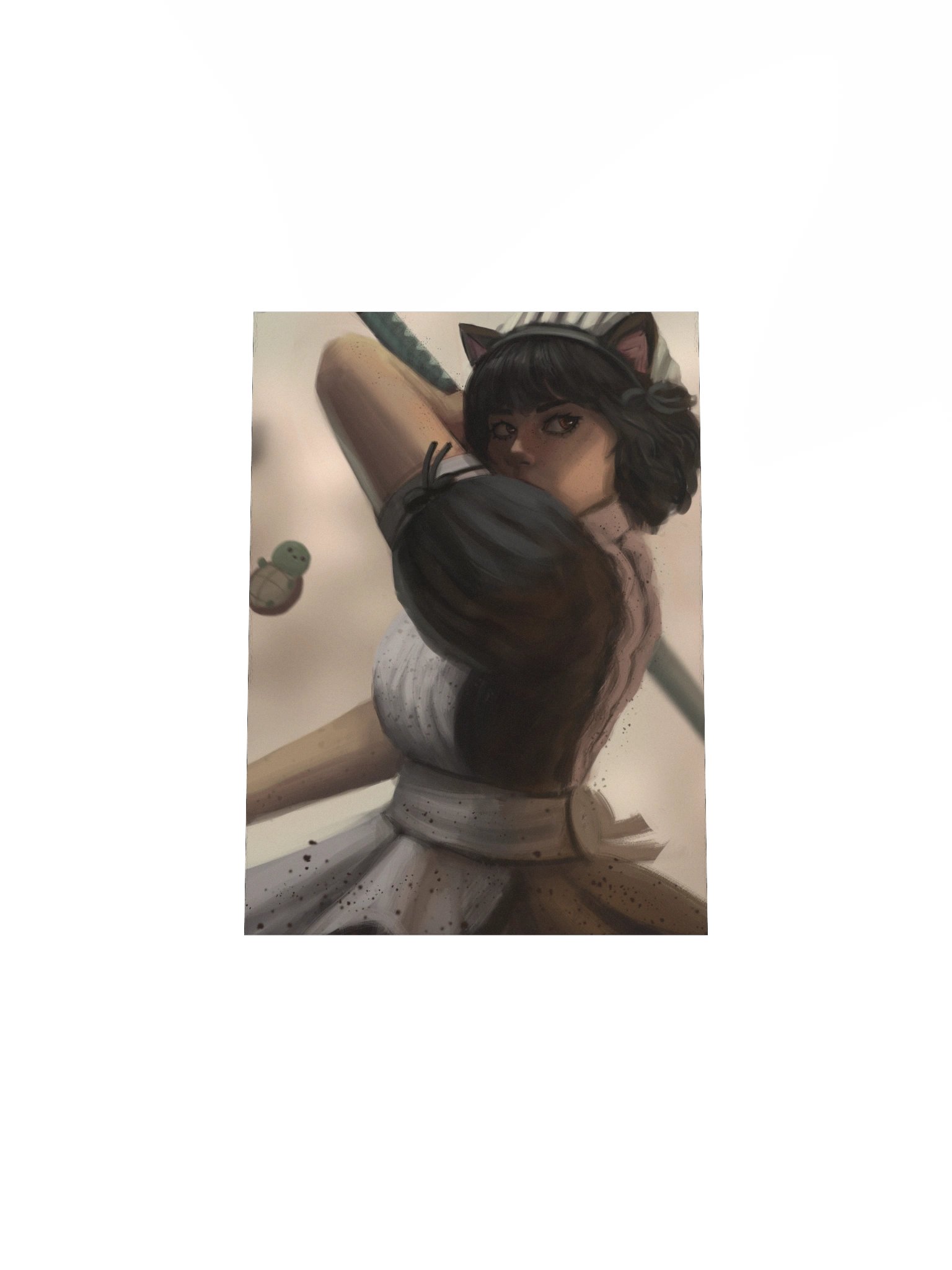 Maid Outfit THE FINALS Matte Art print product image (5)
