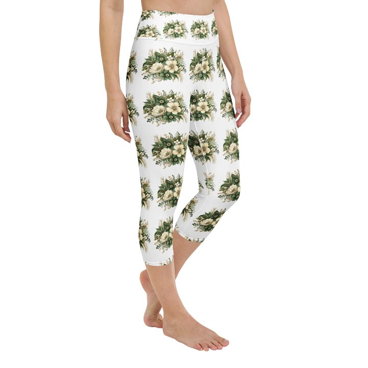 90s Vibes Yoga Capri Leggings product image (2)