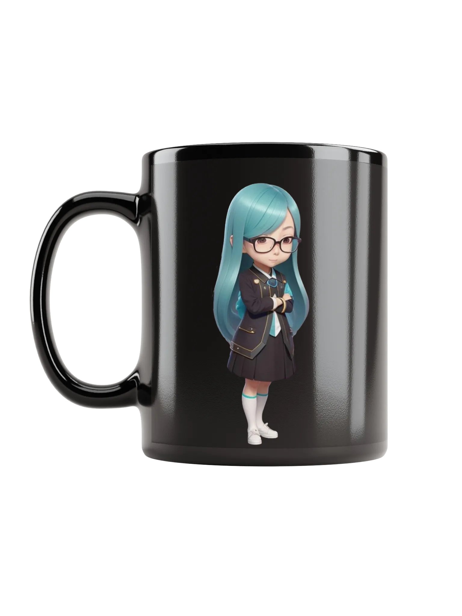 (AQUA CHIBI) K Black Mug product image (6)