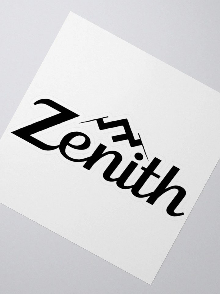 Exclusive Zenith Peak Minimalist Sticker | Premium Kiss Cut Vinyl | Perfect for Laptops, Cars & More product image (2)