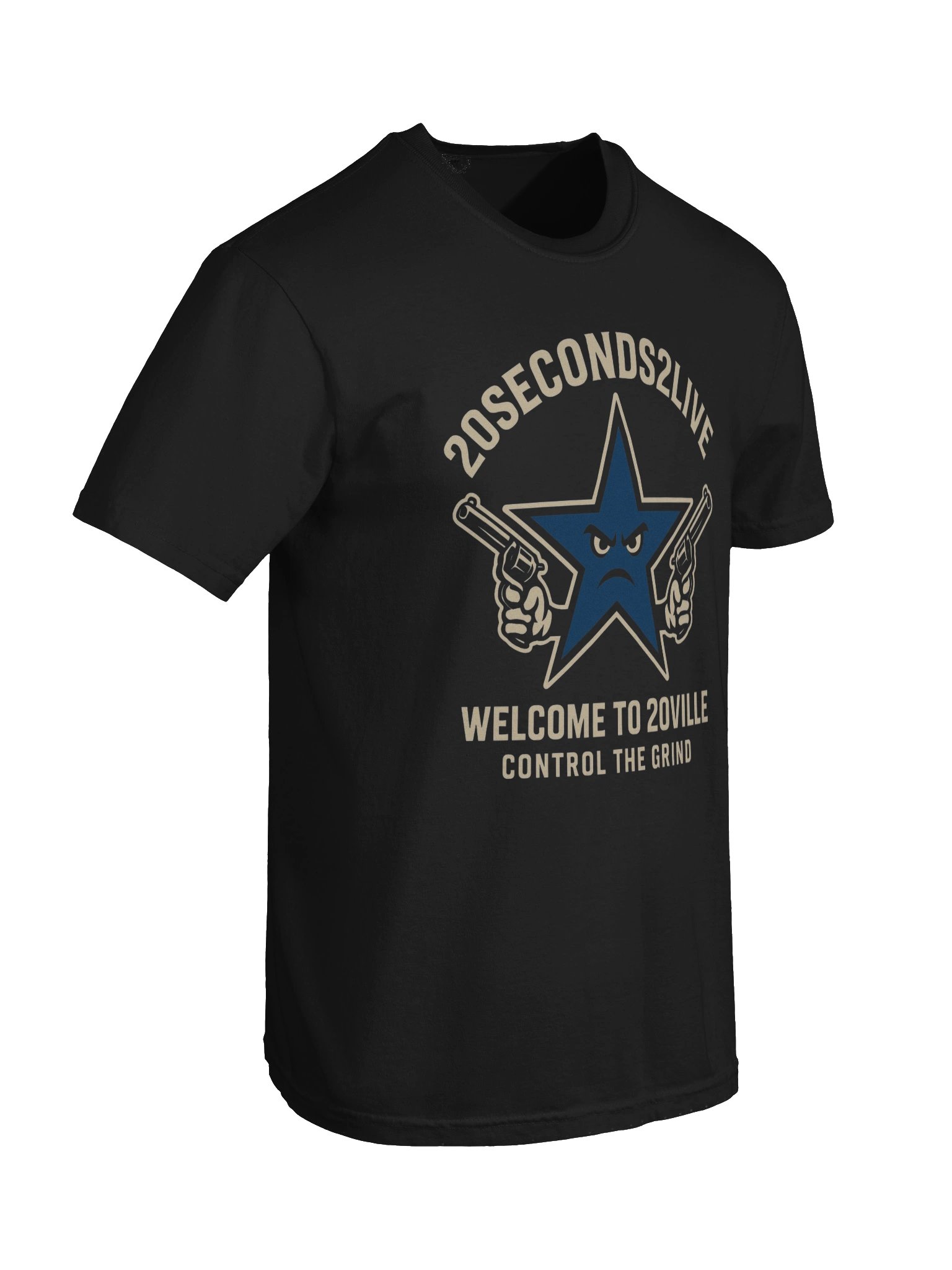 20SECONDS 2 LIVE "WELCOME TO 20VILLE" HEAVYWEIGHT TEE product image (8)