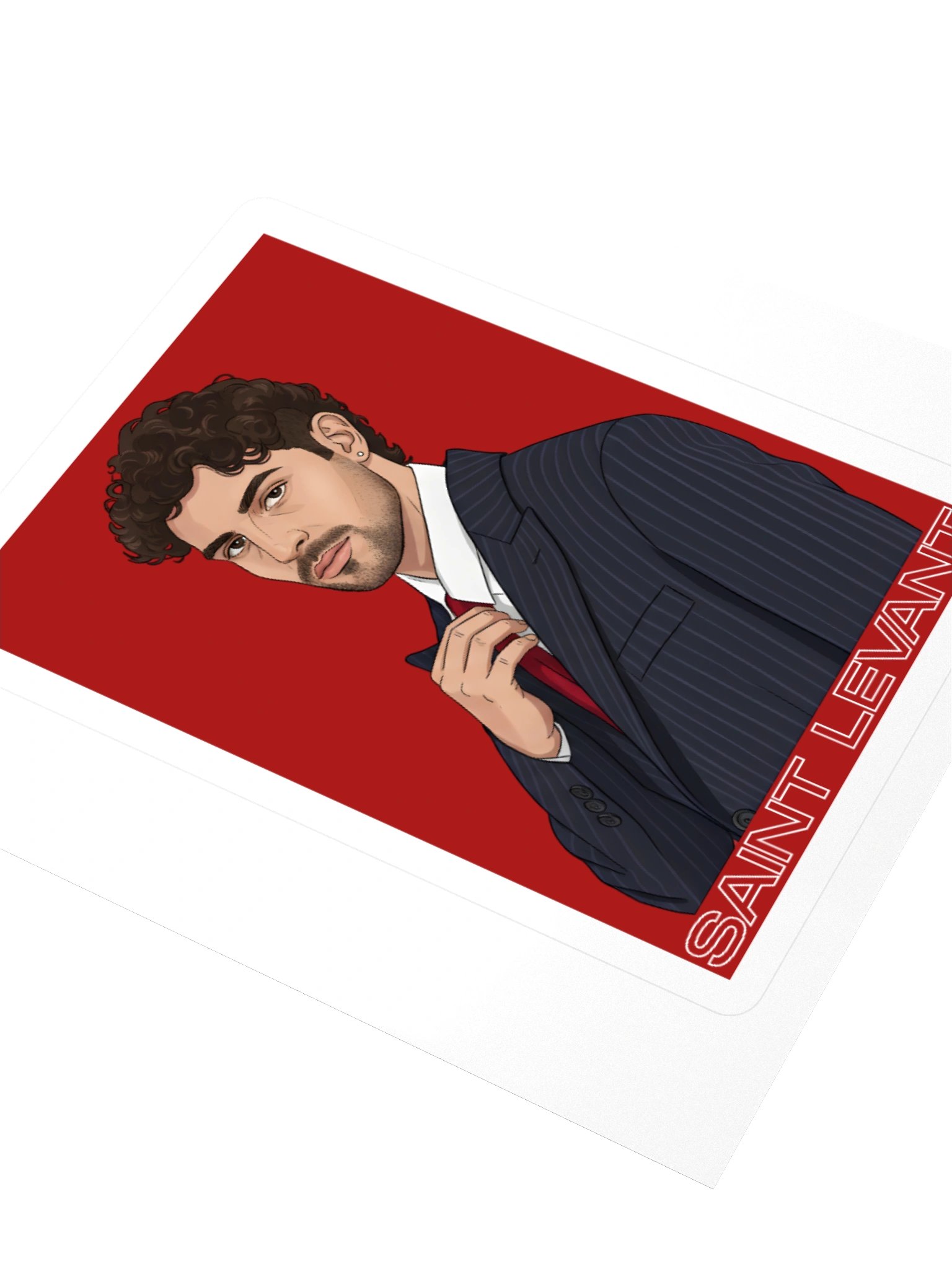SaintLevant Red Sticker product image (3)