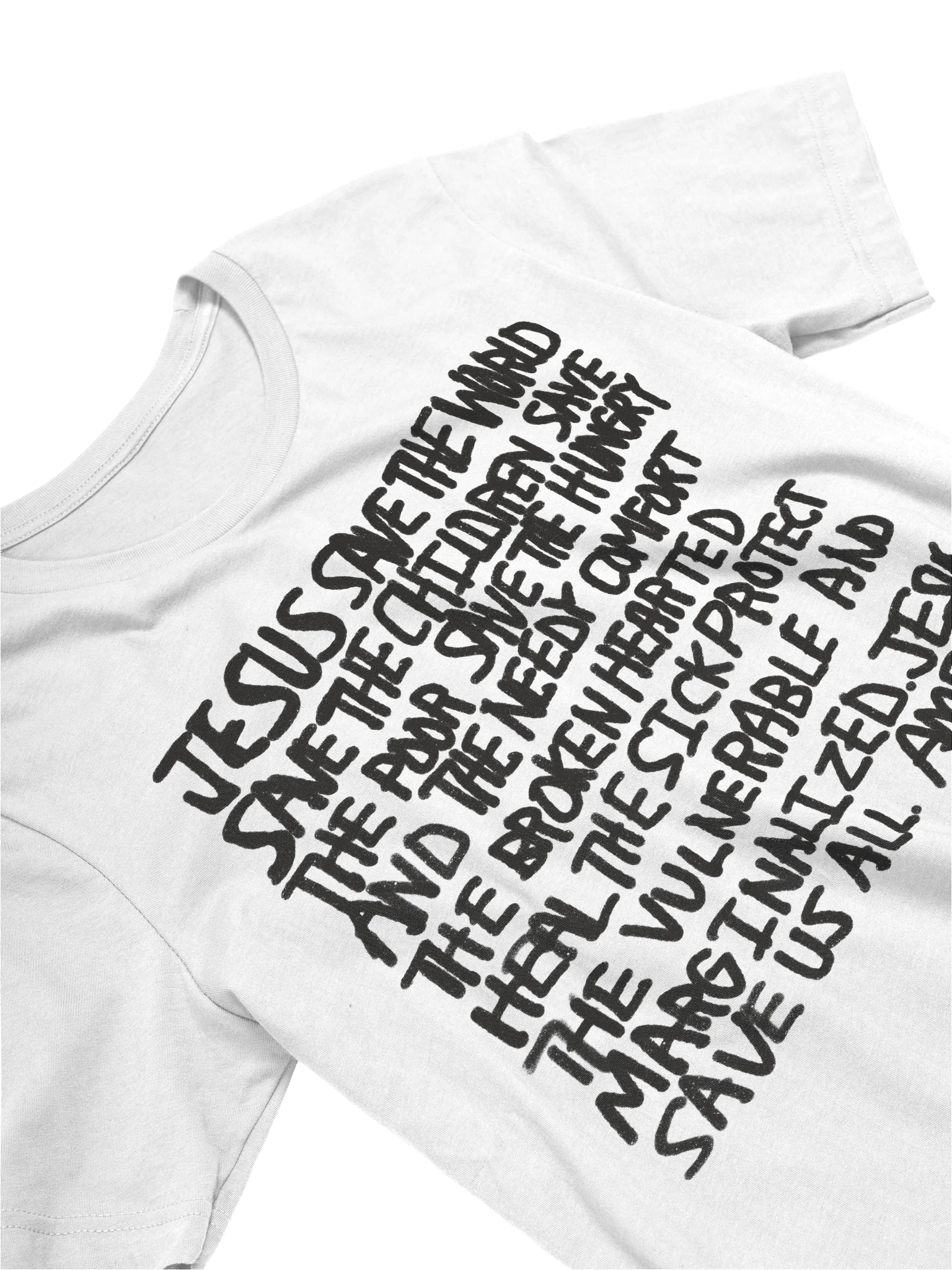 Jesus save us all Statement Tee product image (3)