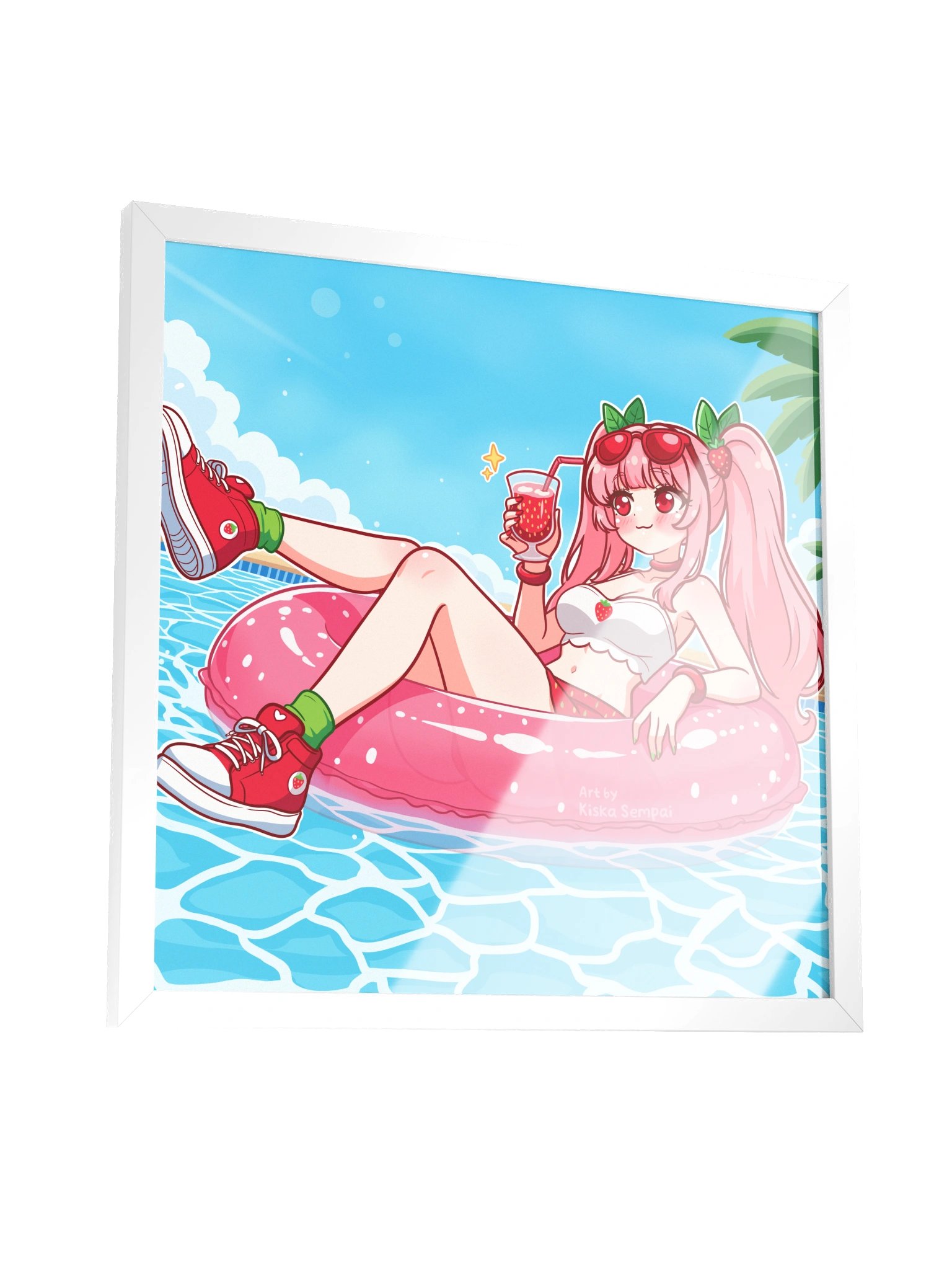 Strawberry Summer ☆ Framed Wall Art product image (1)