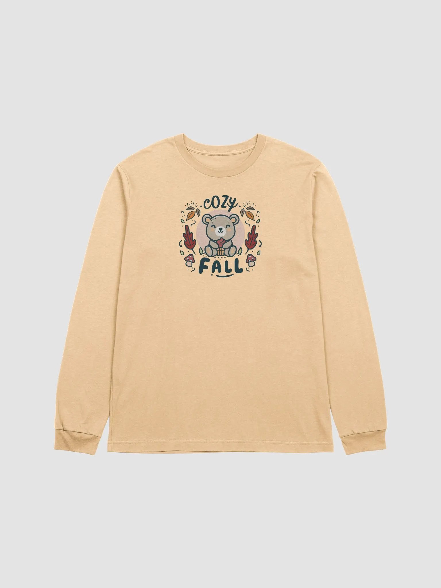 *Limited Time* Cozy Fall Supersoft Long Sleeved T-Shirt (Light) product image (2)