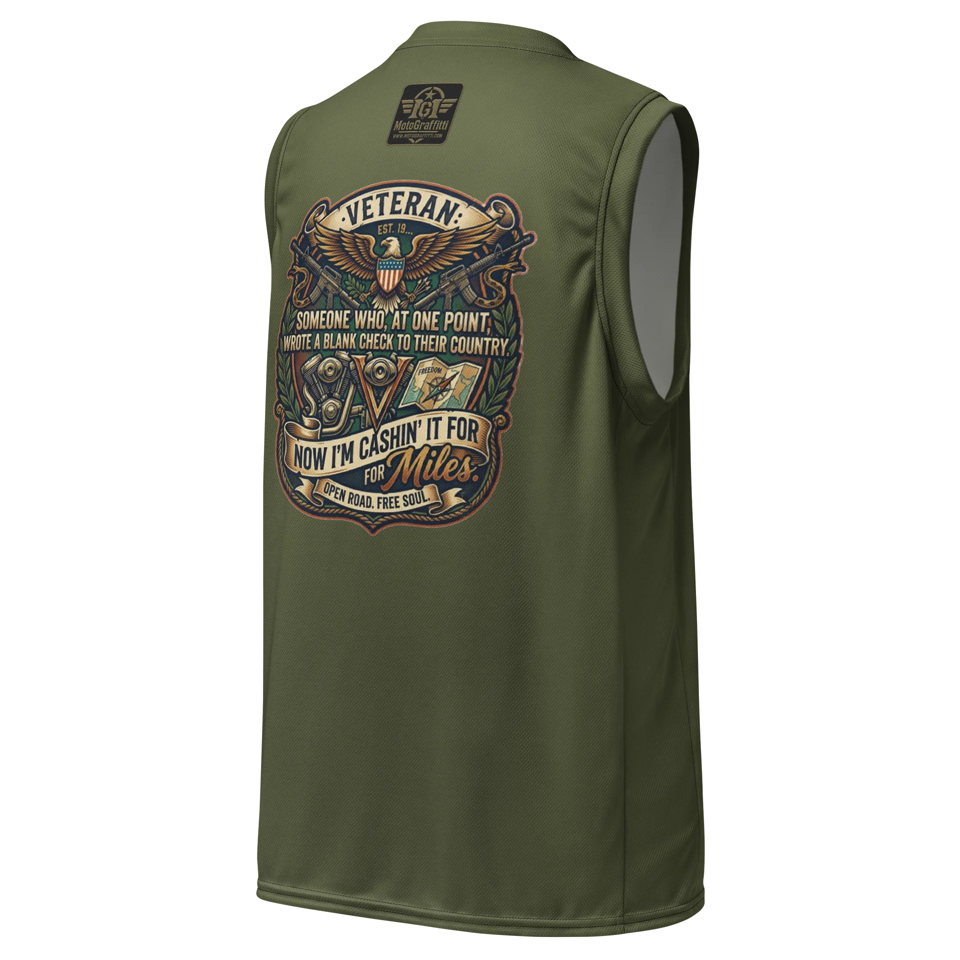Veteran - The Written Check OD Green product image (3)
