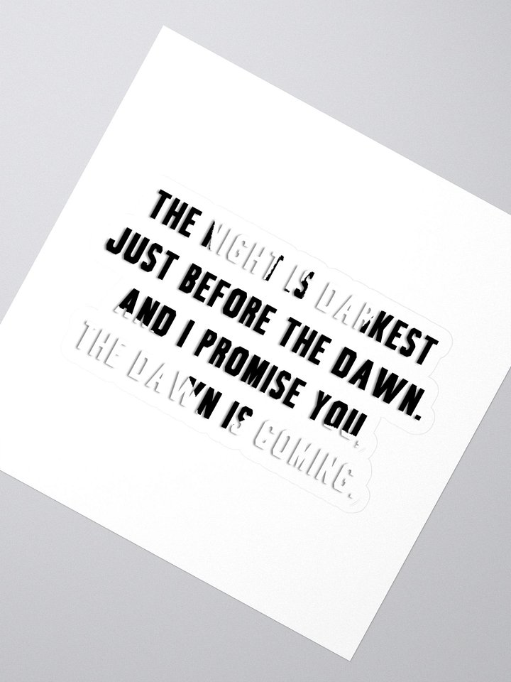 Dawn Kiss Cut Stickers product image (2)