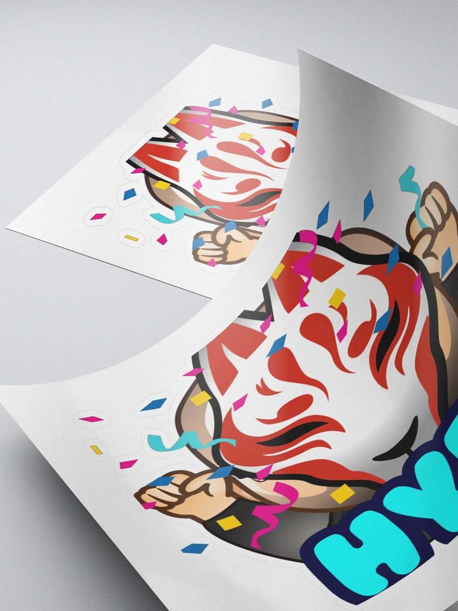 KissCut Sticker HYPE EMOTE product image (4)