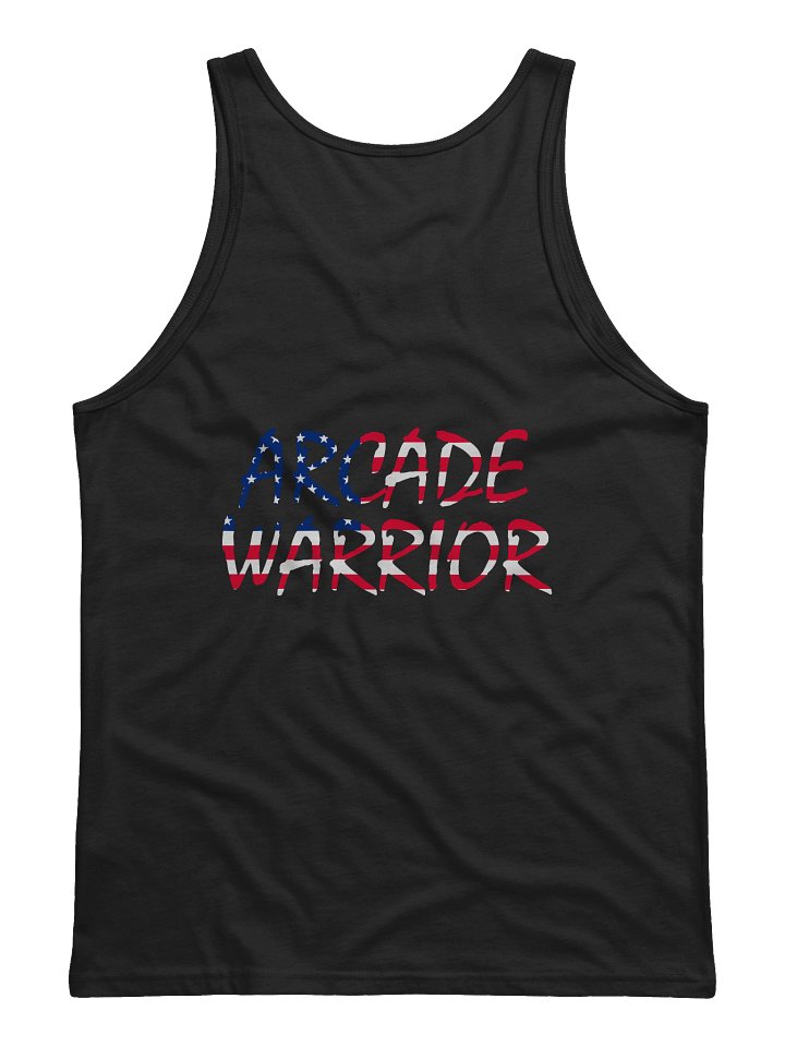 Arcade Warrior America 250 Logo Men's Tank Top product image (4)