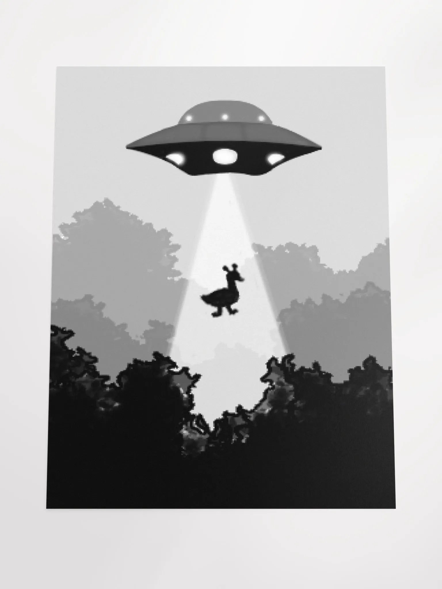 Ab-duck-tion Poster product image (2)