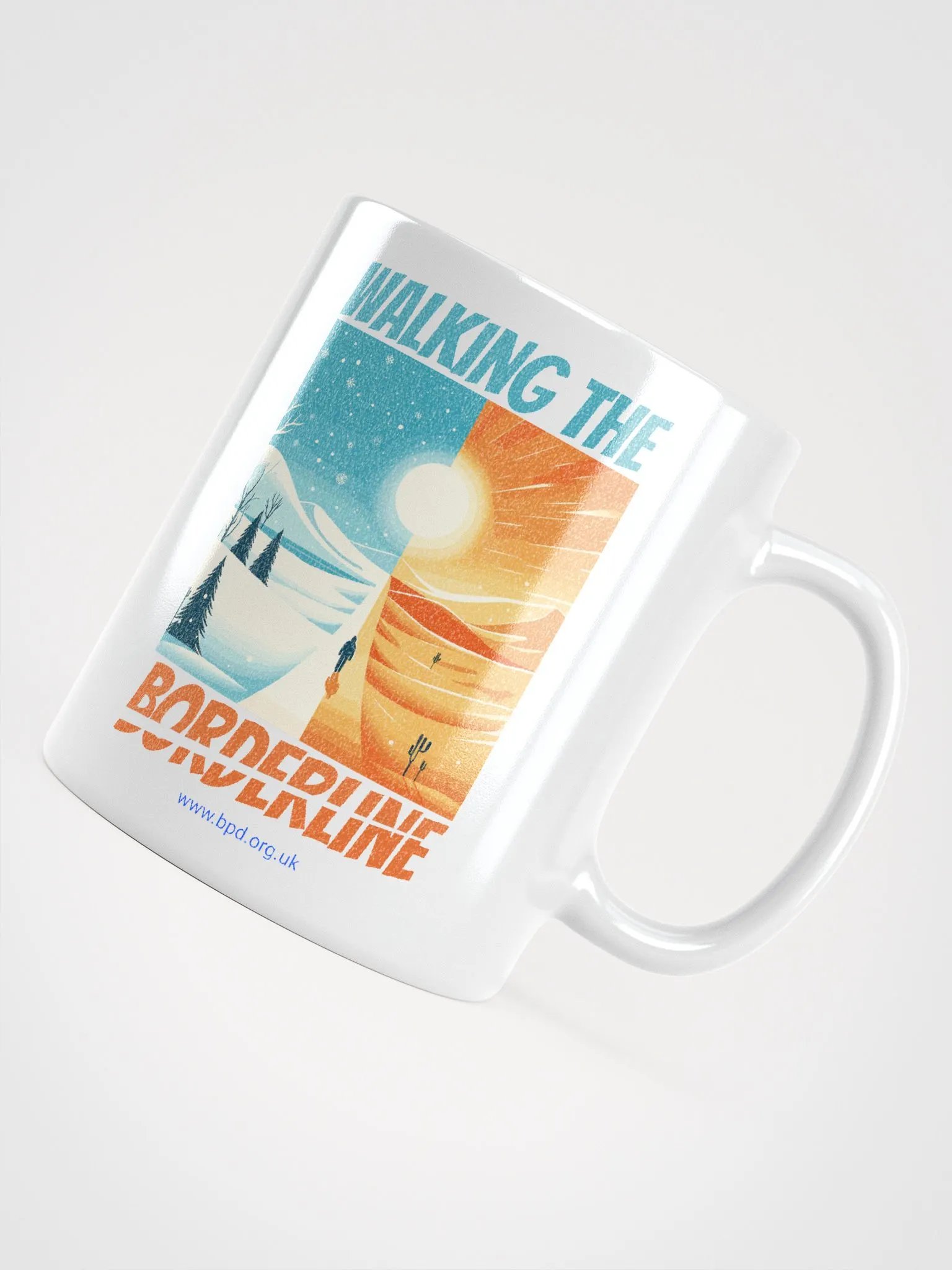 Walking The Borderline - Borderline Awareness Mug product image (4)