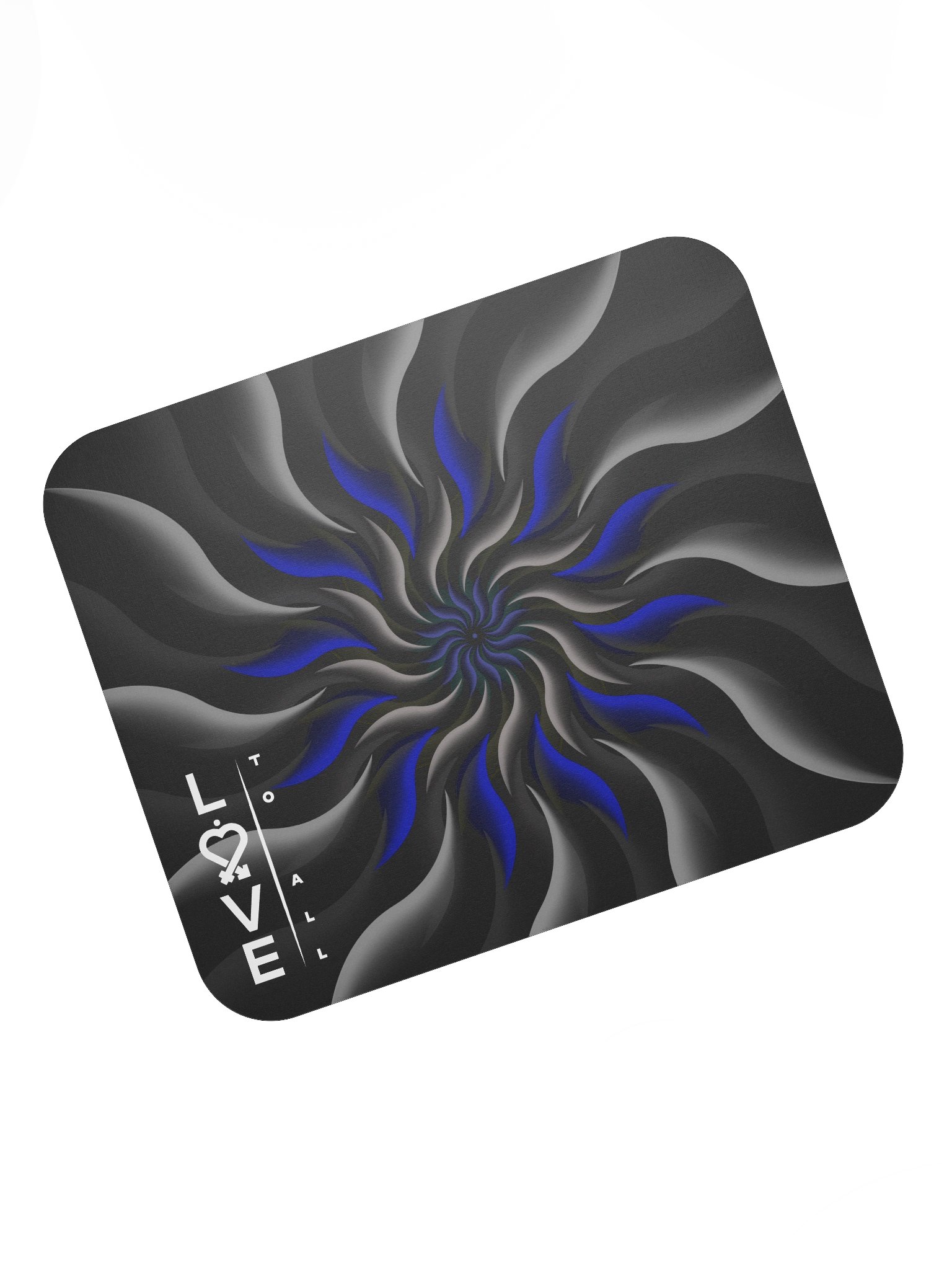 Blue Mandala Small Mousepad product image (8)