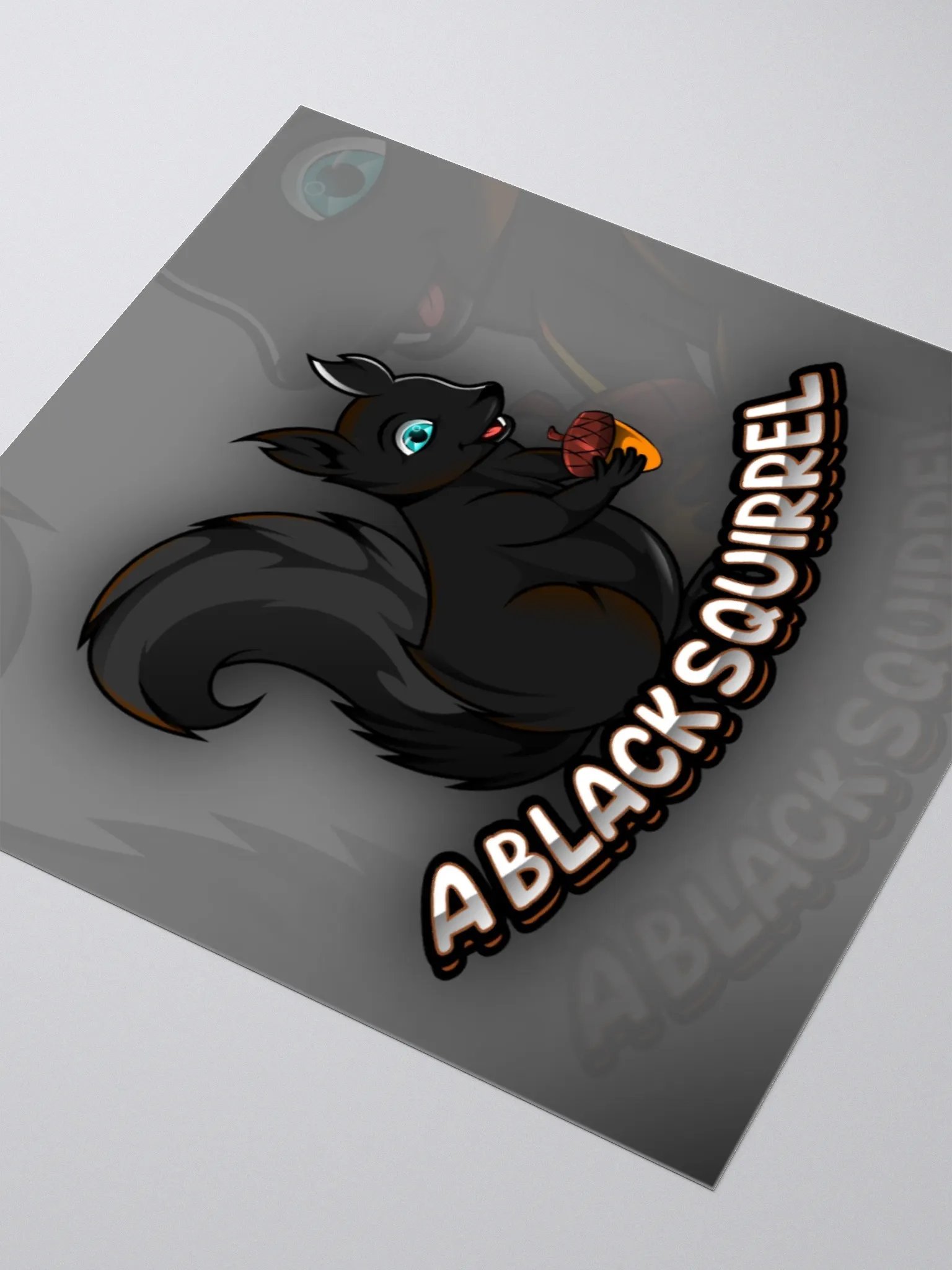 A Black Squirrel Sticker product image (3)