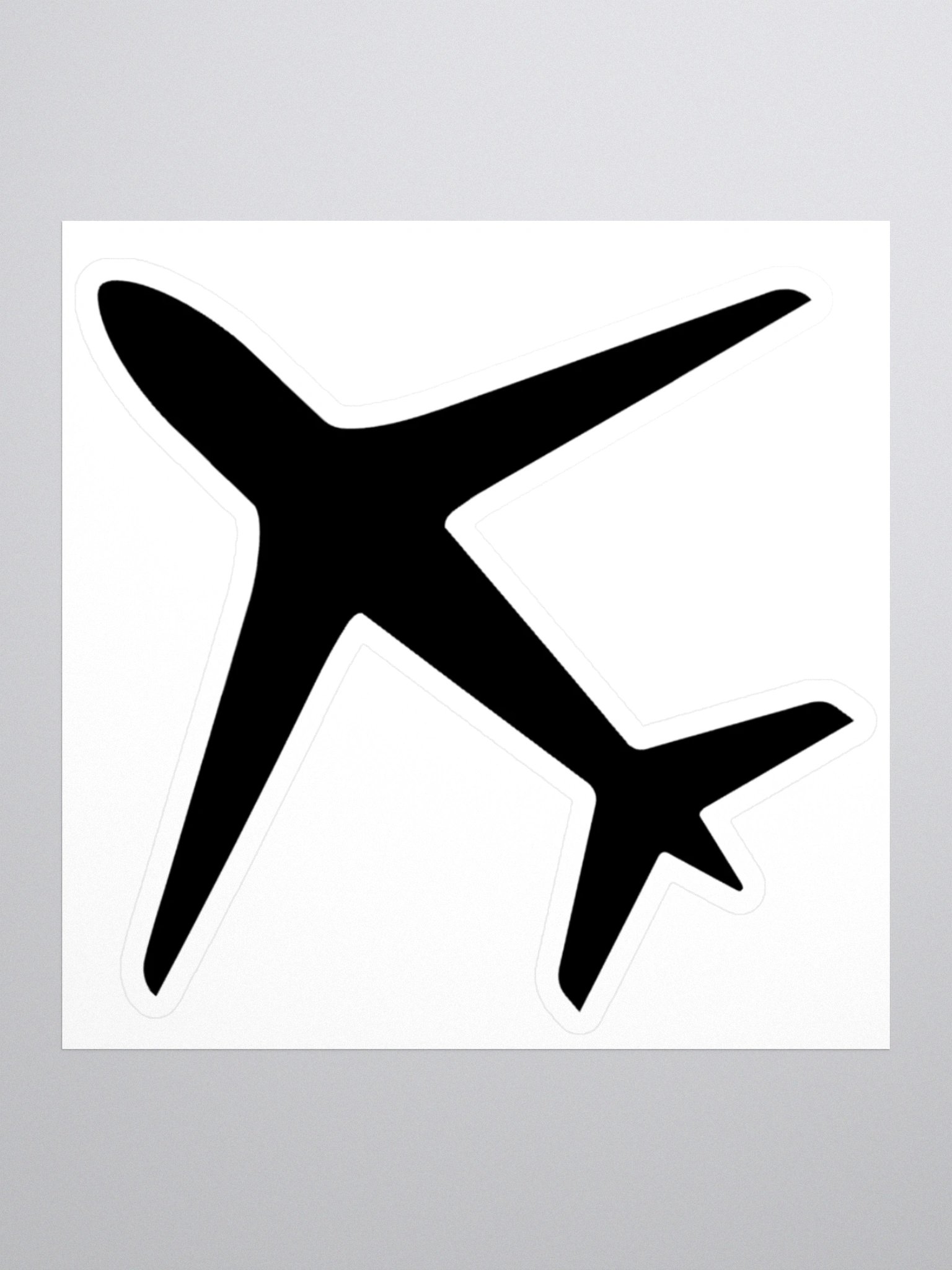 Logo Black Sticker product image (1)