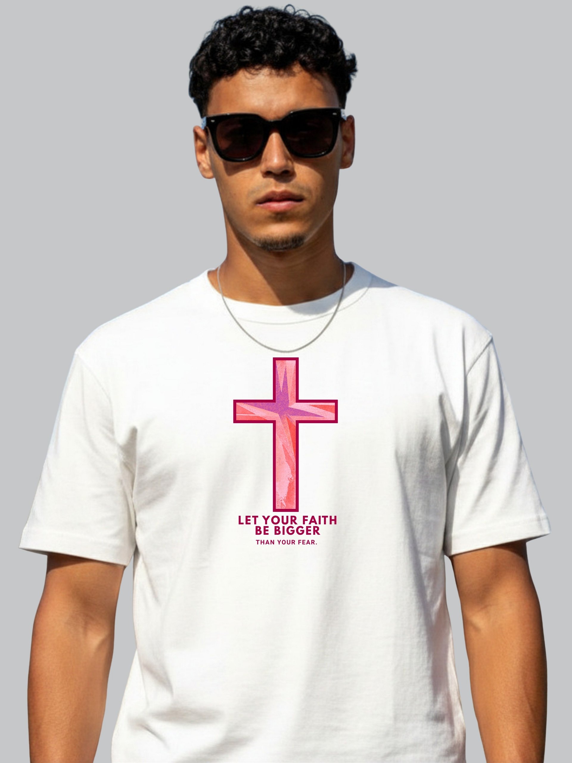 Faith Over Fear Bible Inspired T-shirt product image (1)