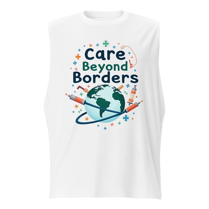 Care Beyond Borders Globe Muscle Tank product image (1)