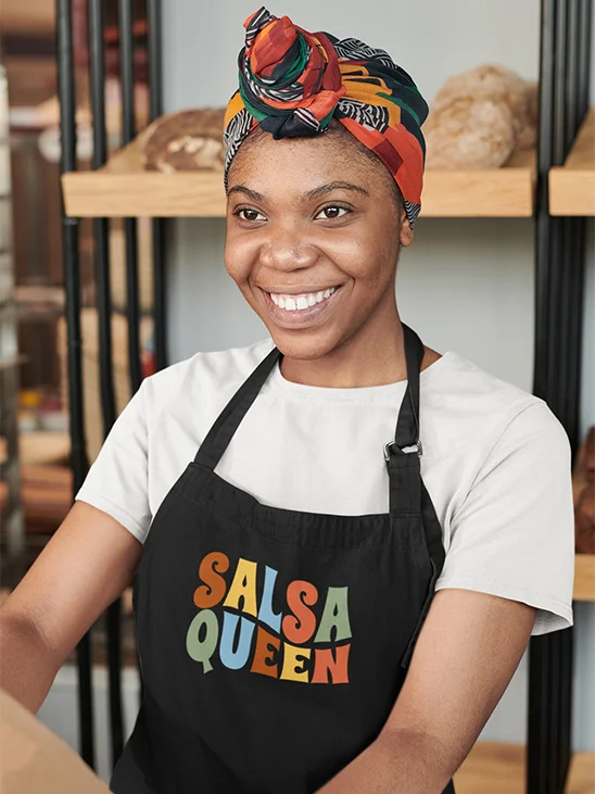 Salsa Queen • Cotton Twill Apron product image (1)
