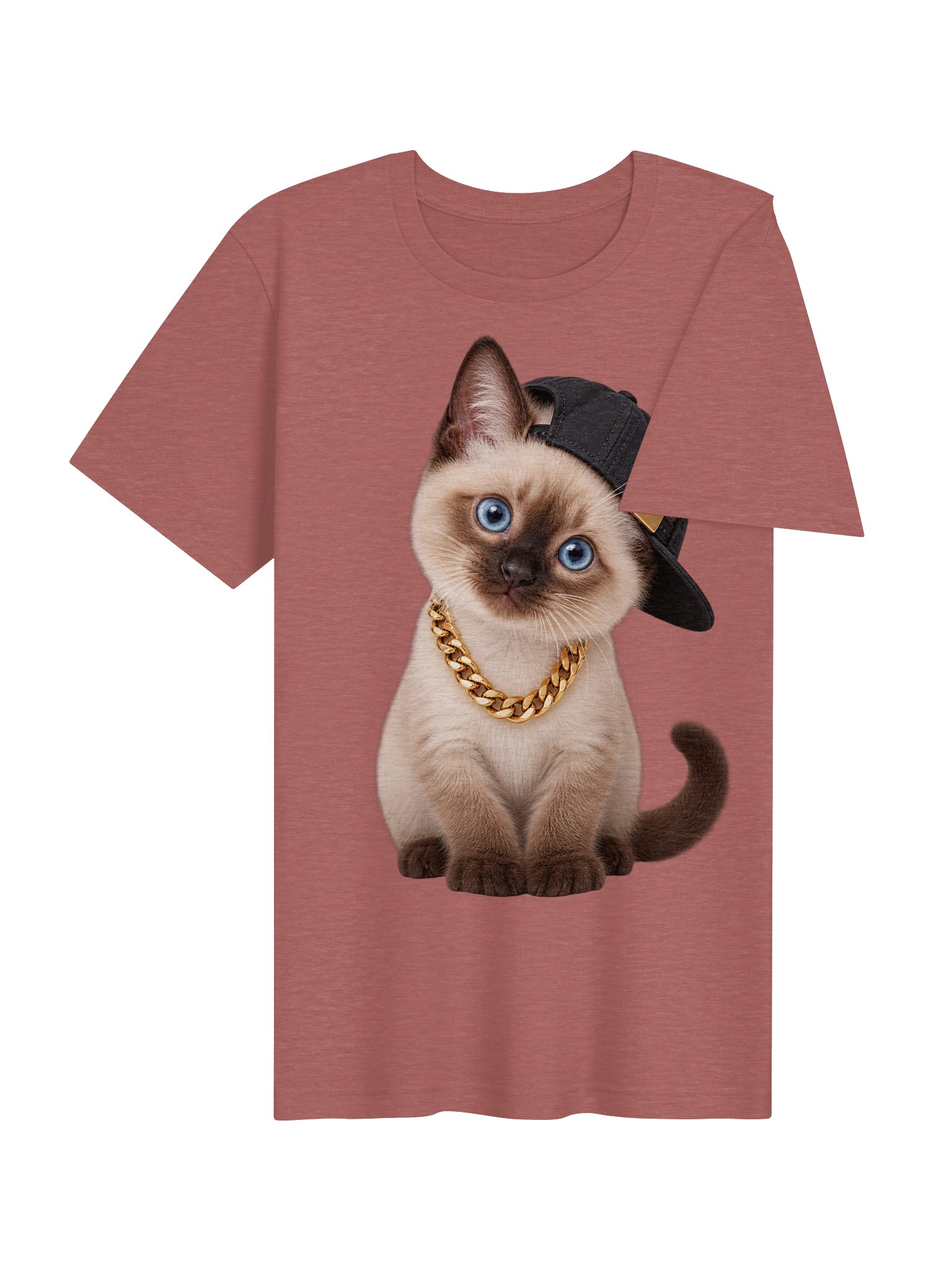 Hip Hop Siamese Kitten – 11 Color Unisex Tee product image (35)