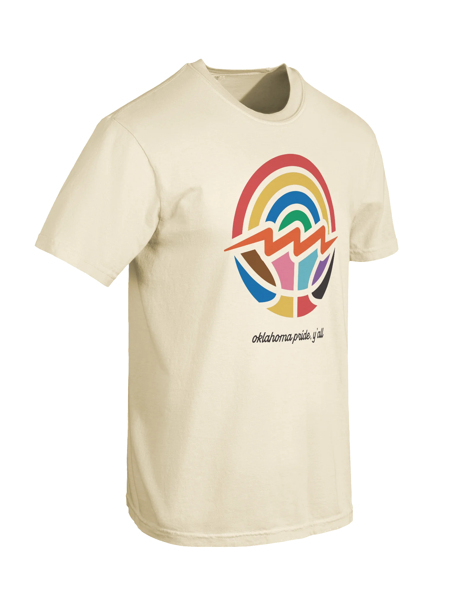 Oklahoma Love and Thunder Pride Tee product image (12)