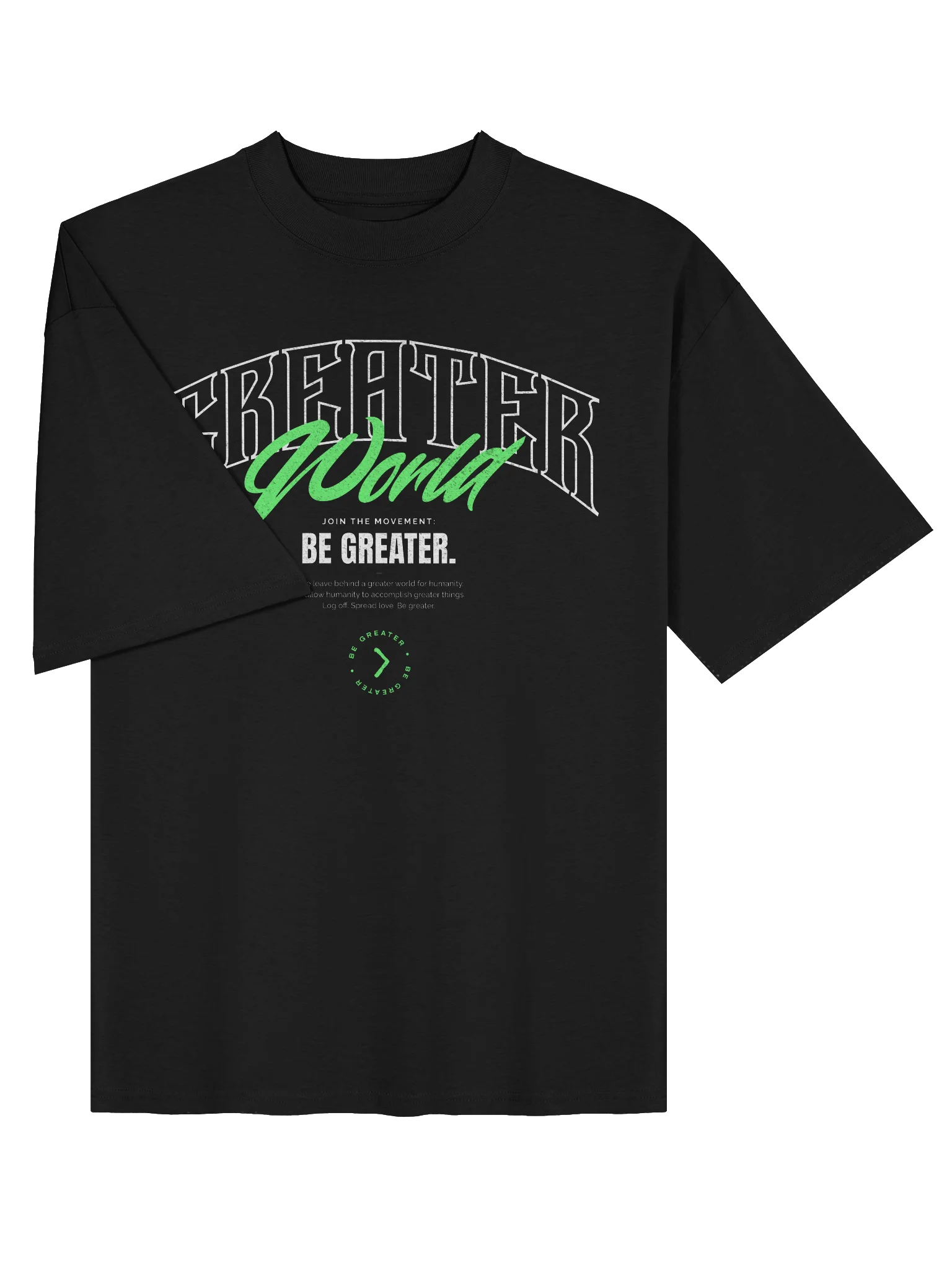Greater world. Shirt product image (8)