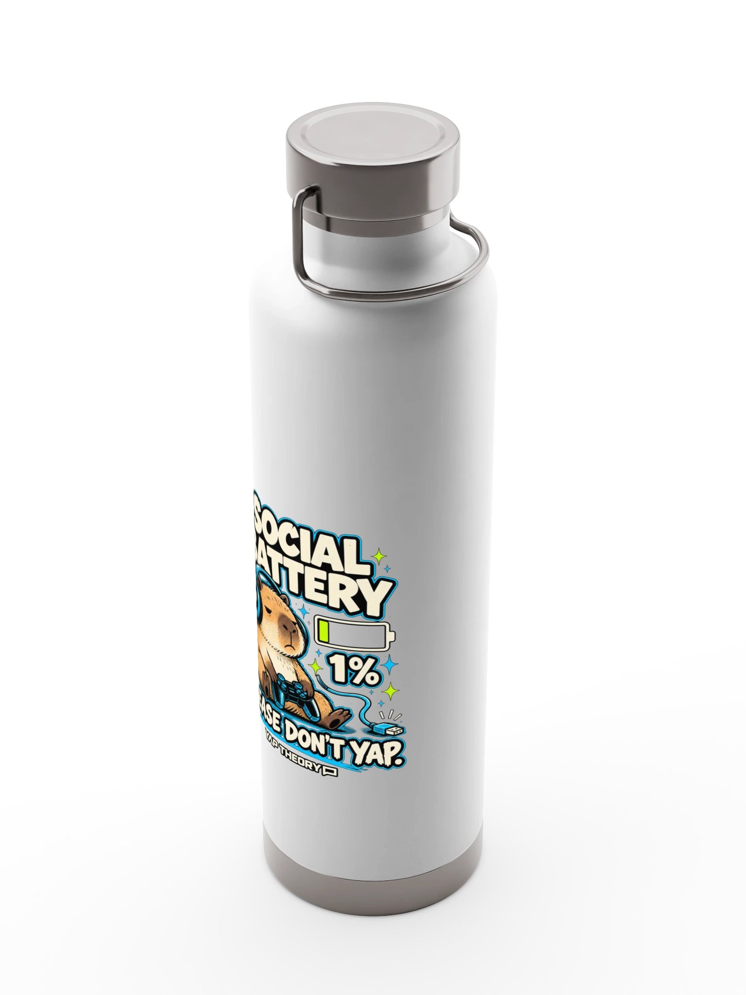 SOCIAL BATTERY Insulated Bottle product image (33)