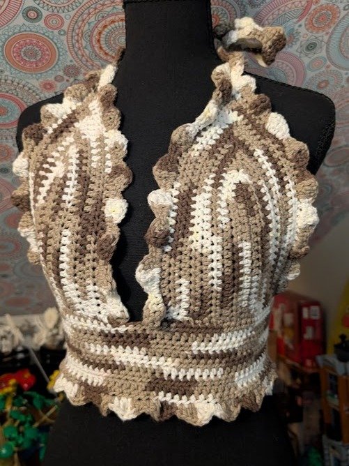Ruffle Halter Top product image (2)