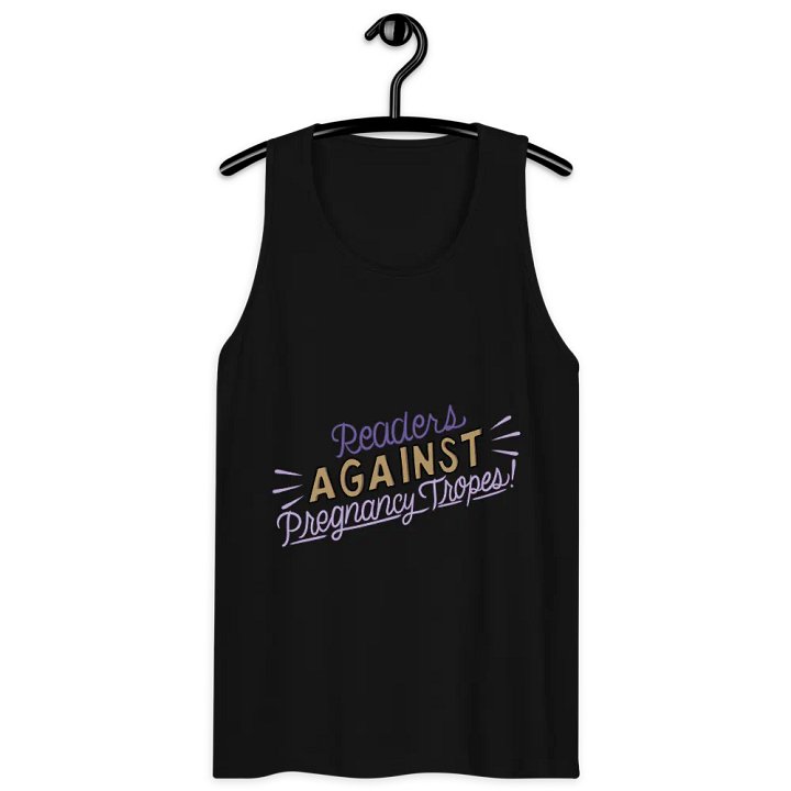 Readers Against Pregnancy Trope Tank Top product image (2)