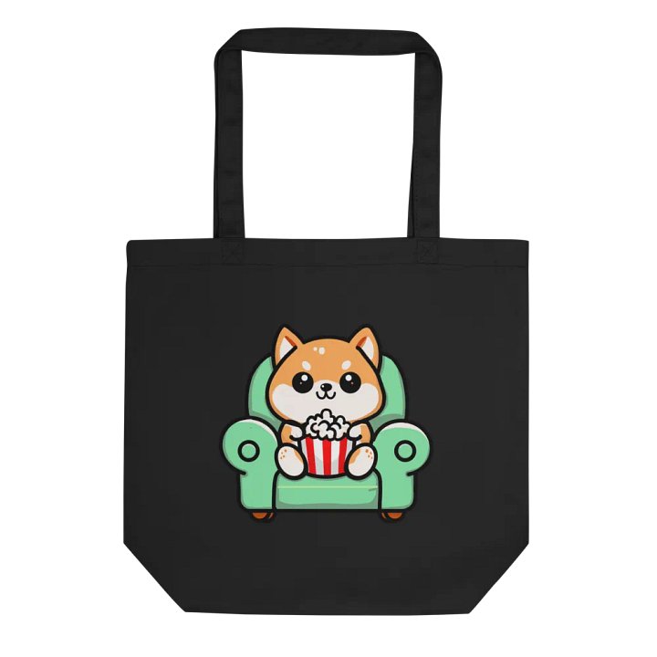 Playful Shiba Inu Eco-Friendly Tote Bag product image (3)