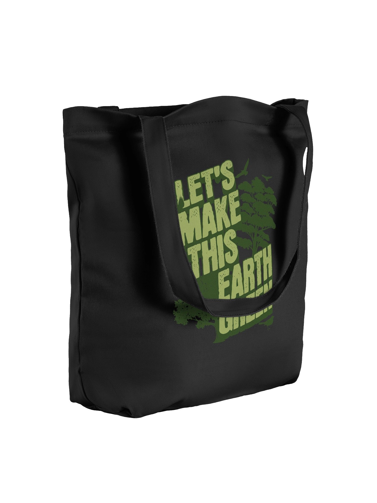 Eco-Friendly Tote Bag: Let's Make This Earth Green Together product image (7)