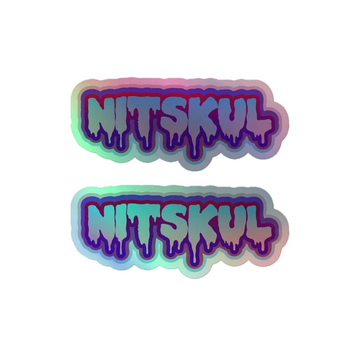 Holo Dual Nitskul Drippy Stickers product image (2)