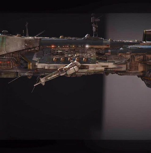 Alien day antics. Alien inspired ship design with a Star Wars inspired layout ;) Can you see which? #alien #lv426