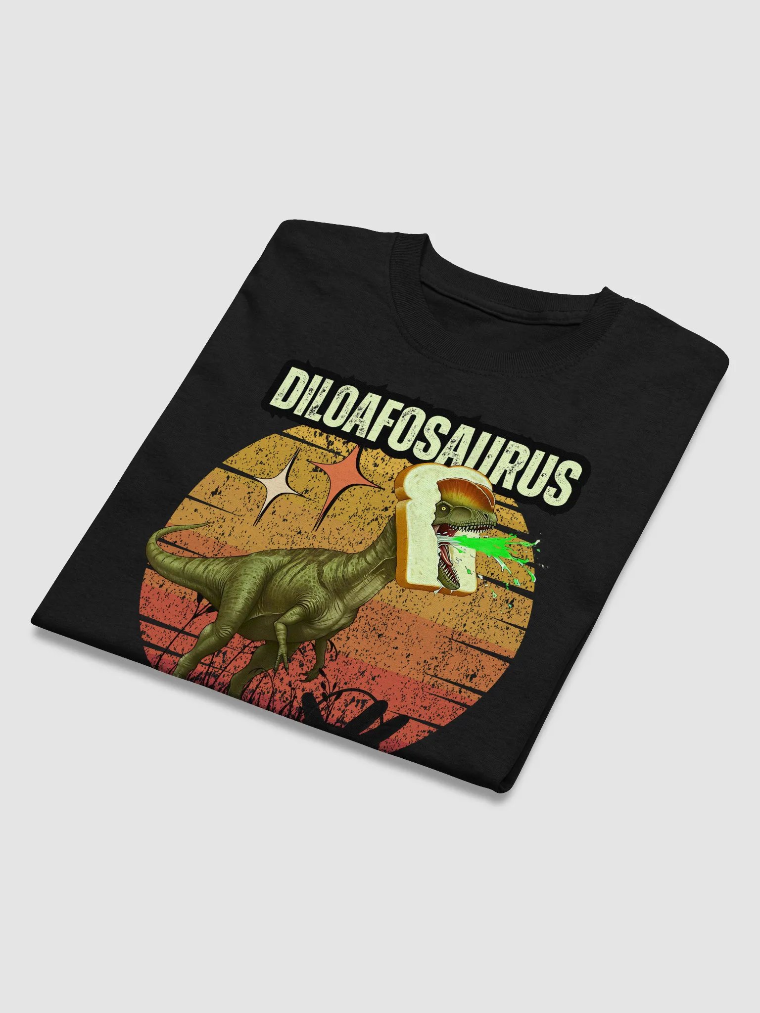 Diloafosaurus - Dilophosaurus and Bread Funny Shirt product image (41)