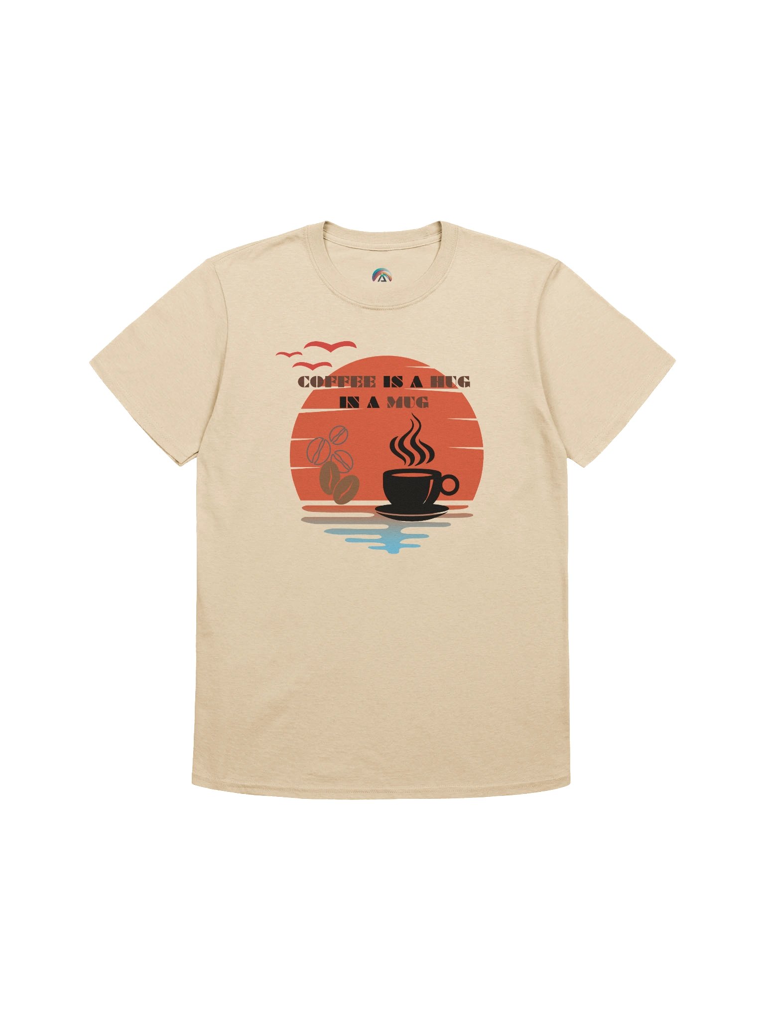 Sunset Coffee Hug T-Shirt product image (4)