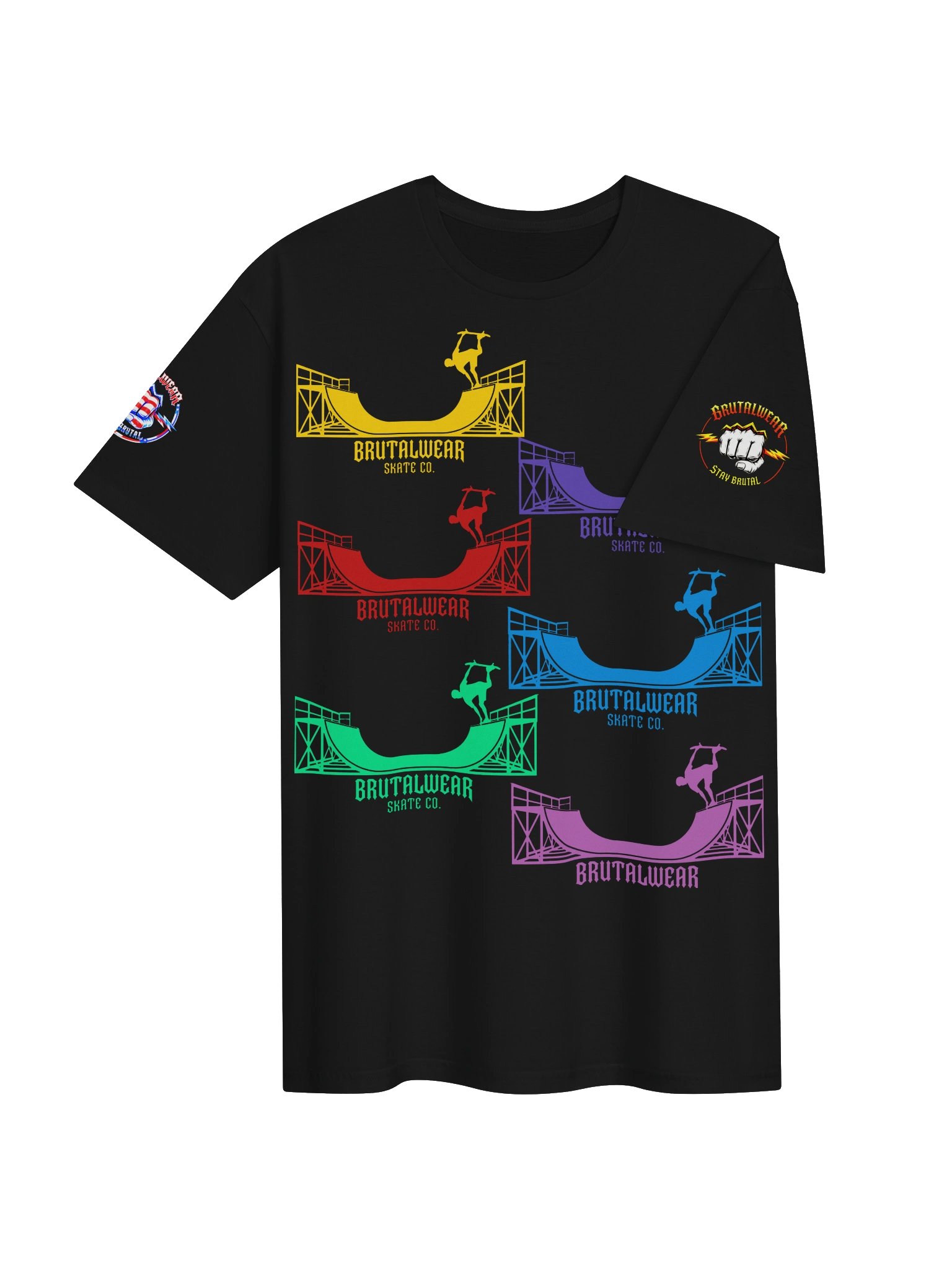 BWEAR SK8TER / PIPES GTR AMP GRAPHIC TEE product image (4)