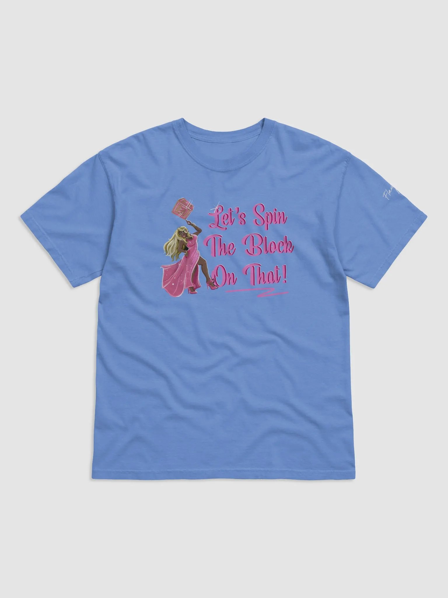 Let's spin the block tee product image (73)