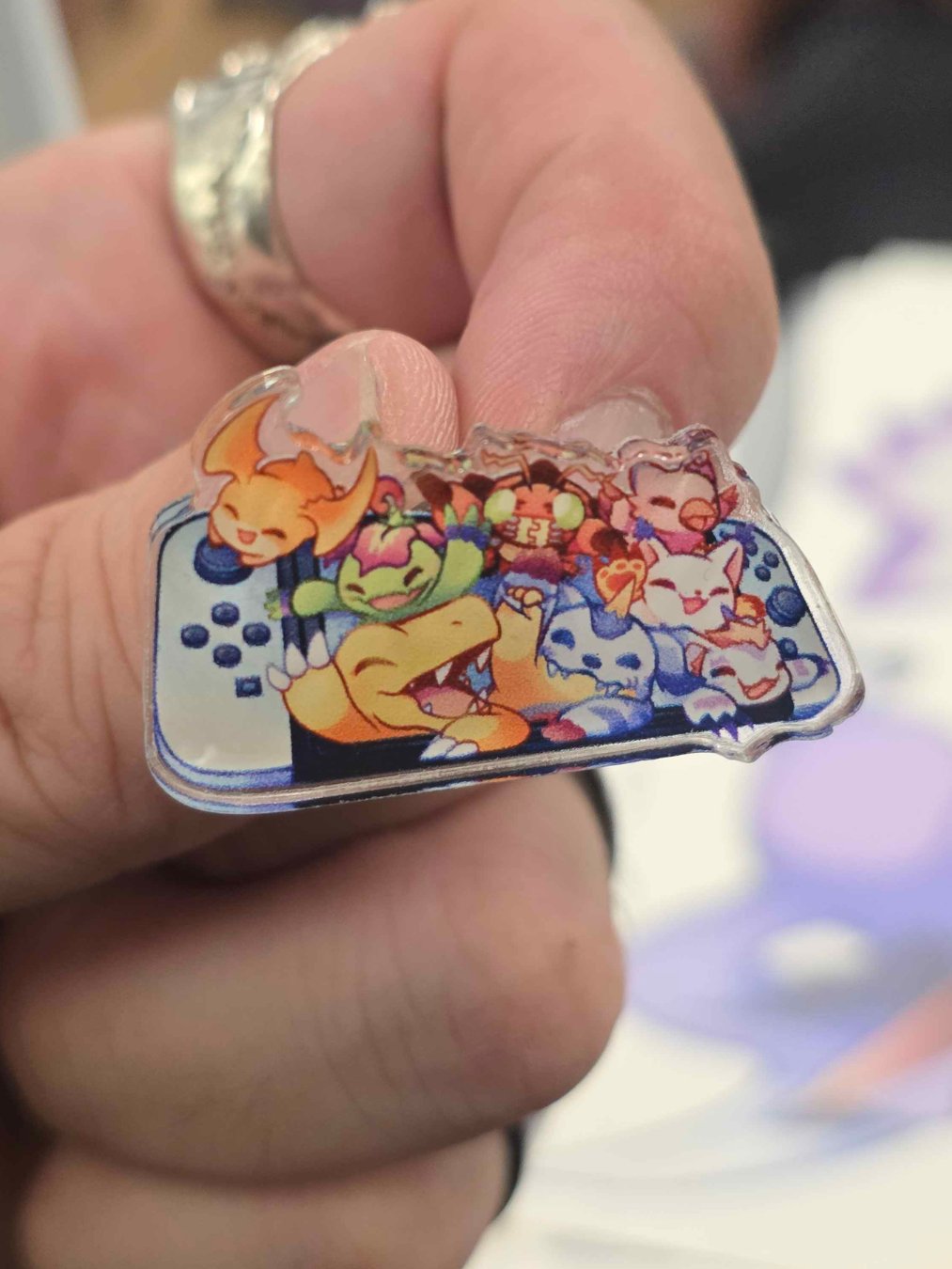 LIMITED Digimon Switch 2 - Acrylic Pin product image (2)